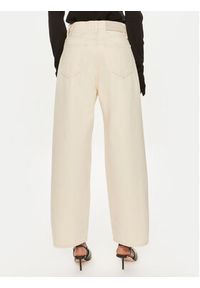 Calvin Klein Jeansy K20K207270 Écru Wide Leg. Kolor: kremowy #3