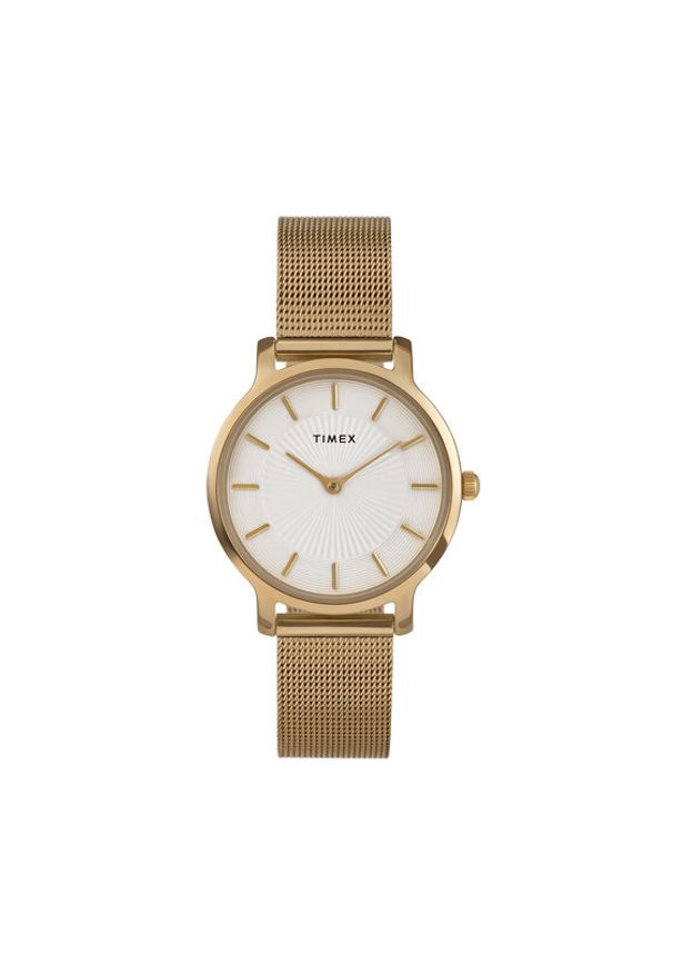 Timex Zegarek Transcend TW2Y10300 Złoty. Kolor: złoty