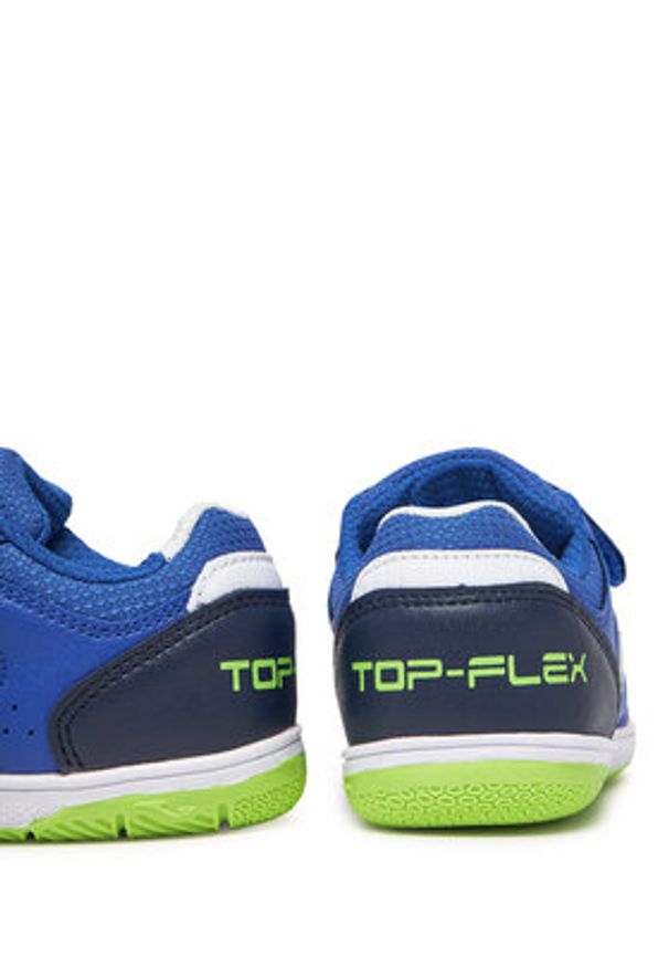 Joma Buty do piłki nożnej Top Flex Jr 2504 TPJS2504INV Niebieski. Kolor: niebieski. Materiał: skóra