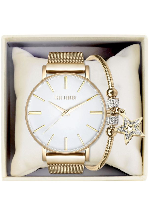 Zegarek damski Paul Lorens JULIE 10401B-3D1+ bransoletka Pacific SS-003-G
