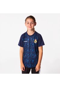 Koszulka piłkarska dla dzieci Real Madrid. Kolor: niebieski. Materiał: poliester. Sport: piłka nożna #1
