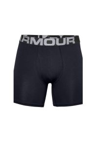 Bokserki Under Armour Rival Charged Cotton 3 Pack Black 2021. Kolor: czarny