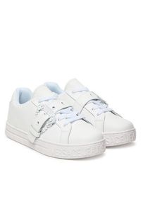 Versace Jeans Couture Sneakersy 80VA3SK9 ZPB75 3 Biały. Kolor: biały. Materiał: skóra #5