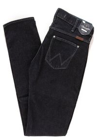 Wrangler - WRANGLER CORYNN SMOOTH LEGS W25FP537R. Wzór: aplikacja