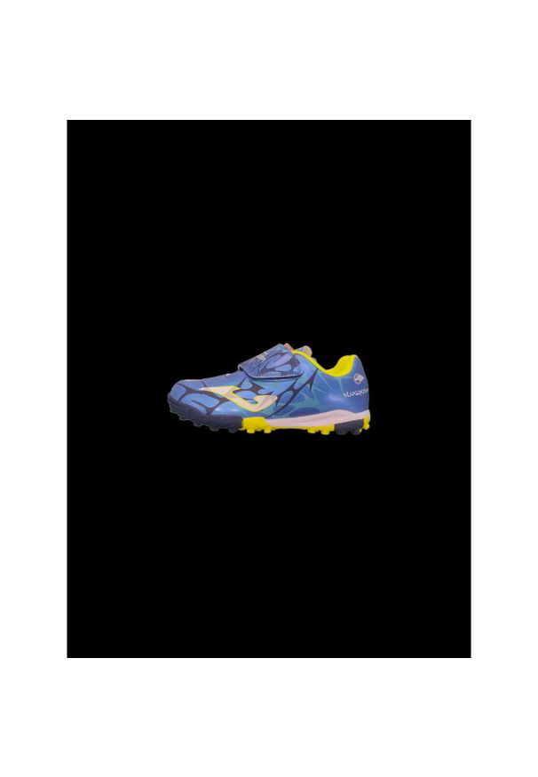 Joma - Buty piłkarskie turfy chłopięce, Super Copa Jr 25 SCJS TF. Kolor: niebieski. Materiał: skóra, syntetyk. Sport: piłka nożna