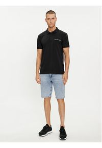 Calvin Klein Jeans Polo Institutional J30J325495 Czarny Regular Fit. Typ kołnierza: polo. Kolor: czarny. Materiał: bawełna