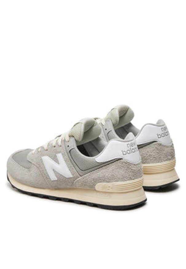 New Balance Sneakersy U574RBL Szary. Kolor: szary. Materiał: zamsz, skóra. Model: New Balance 574