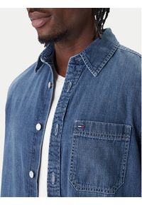 Tommy Jeans Koszula DM0DM22303 Niebieski Regular Fit. Kolor: niebieski. Materiał: bawełna #2