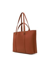 Pinko - PINKO Torebka Carrie Shopper Big PE 25 PLTT 102832 A1LF Brązowy. Kolor: brązowy. Materiał: skórzane #3