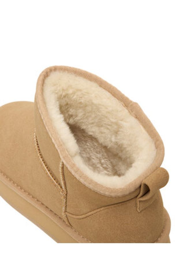 Jenny - JENNY Śniegowce CEO-ANA HYBJL221101 Beżowy. Kolor: beżowy. Materiał: materiał