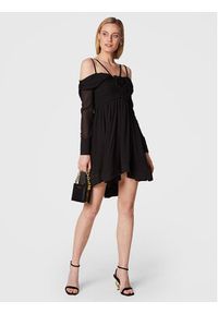 Babylon Sukienka koktajlowa R_E00790 Czarny Regular Fit. Kolor: czarny. Materiał: wiskoza. Styl: wizytowy