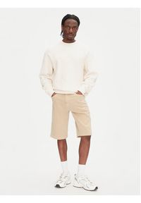 Tommy Jeans Szorty materiałowe Jaimie DM0DM21951 Beżowy Slim Fit. Kolor: beżowy. Materiał: bawełna #4