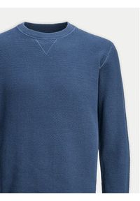 Jack & Jones - Jack&Jones Sweter 12264668 Niebieski Regular Fit. Kolor: niebieski. Materiał: bawełna #6