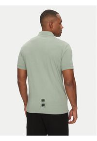 EA7 Emporio Armani Polo 8NPF14 PJVQZ U9024 Zielony Regular Fit. Typ kołnierza: polo. Kolor: zielony. Materiał: bawełna #3