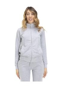 LEONE 1947 APPAREL - Damski dres w kropki Greysongrey. Kolor: szary. Materiał: dresówka. Wzór: kropki. Sport: fitness