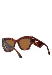 ETRO - Etro Okulary przeciwsłoneczne 0076/S 207798 Brązowy. Kolor: brązowy #3