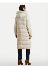 Lauren Ralph Lauren - LAUREN RALPH LAUREN Płaszcz zimowy 297957512002 Écru Regular Fit. Materiał: syntetyk. Sezon: zima #3
