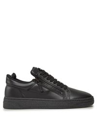Giuseppe Zanotti Sneakersy RM30034 Czarny. Kolor: czarny. Materiał: skóra