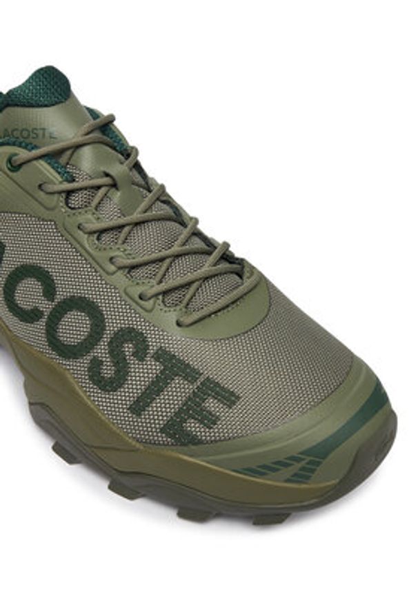 Lacoste Sneakersy L-Guard Breaker 7-50SMA0128 Khaki. Kolor: brązowy. Materiał: materiał