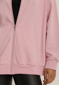 Renee - Różowa Bluza Nephelane. Kolor: różowy. Materiał: bawełna. Długość rękawa: długi rękaw. Długość: długie #4