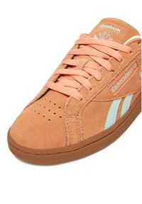 Reebok Sneakersy CLUB C GROUNDS UK 100220815 Pomarańczowy. Kolor: pomarańczowy. Materiał: skóra, zamsz. Model: Reebok Club #6