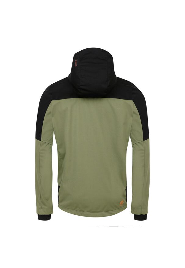 DARE 2B - Męska Kurtka Soft Shell Mountaineer. Kolor: zielony, czarny, wielokolorowy