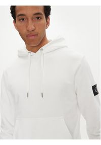 Calvin Klein Jeans Bluza J30J323430 Biały Regular Fit. Kolor: biały. Materiał: bawełna #4