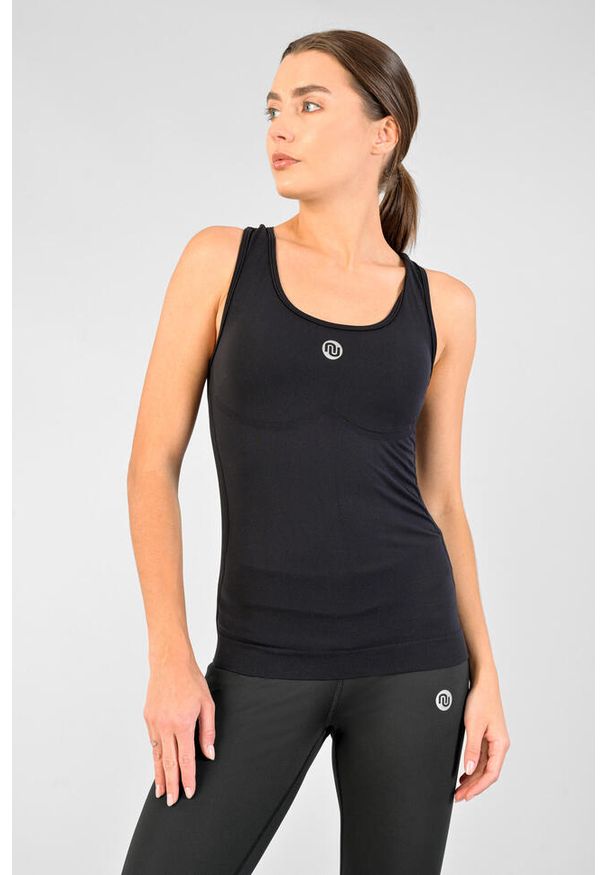 NESSI SPORTSWEAR - Bokserka sportowa Damska Nessi Sportswear Klasyczna Ultra. Kolor: czarny. Sport: bieganie