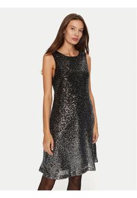 DKNY Sukienka koktajlowa DD4HZB44 Czarny Slim Fit. Kolor: czarny. Materiał: syntetyk. Styl: wizytowy #1