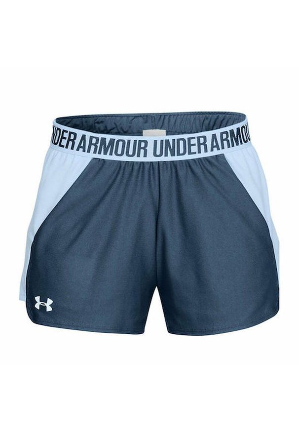 Spodenki sportowe damskie Under Armour New Play Short. Kolor: niebieski. Sport: fitness