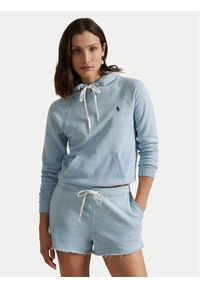 Polo Ralph Lauren Bluza 211935583013 Błękitny Regular Fit. Typ kołnierza: polo. Kolor: niebieski. Materiał: bawełna