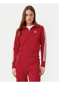 Adidas - adidas Bluza adicolor Classics Firebird IR8079 Czerwony Regular Fit. Kolor: czerwony. Materiał: syntetyk #1