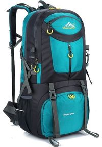 Plecak turystyczny RG Camp trekkingowy na wycieczki w góry Everest 50L turkusowy. Kolor: turkusowy