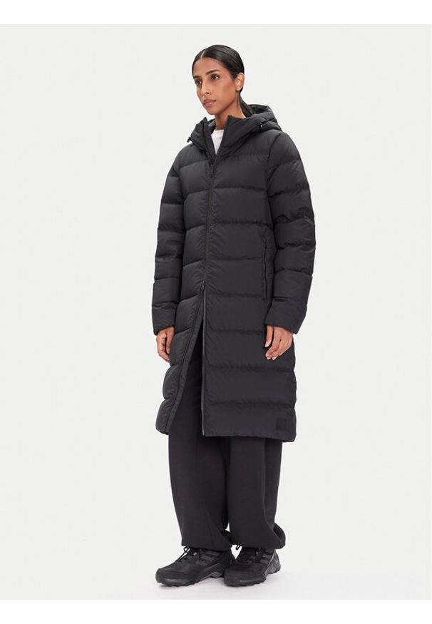 Jack Wolfskin Kurtka puchowa Frozen Palace 1204133 Czarny Regular Fit. Kolor: czarny. Materiał: syntetyk