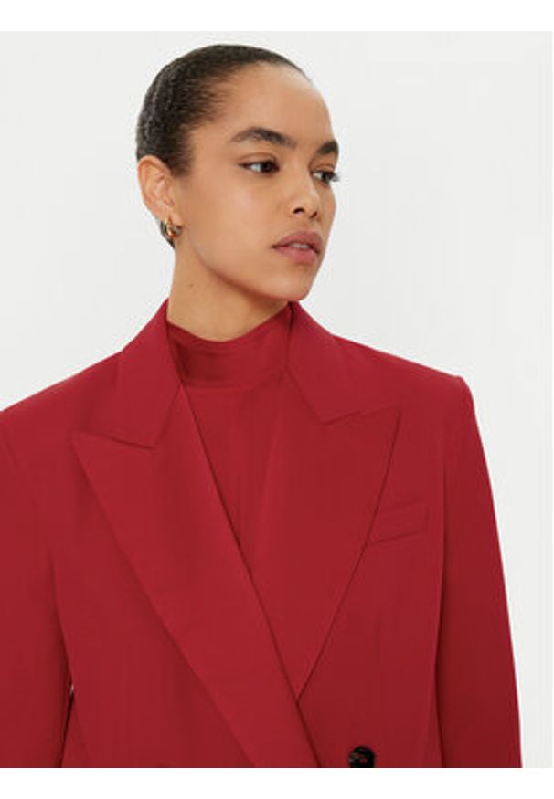 MAX&Co. Marynarka 2516041011200 Czerwony Regular Fit. Kolor: czerwony. Materiał: syntetyk