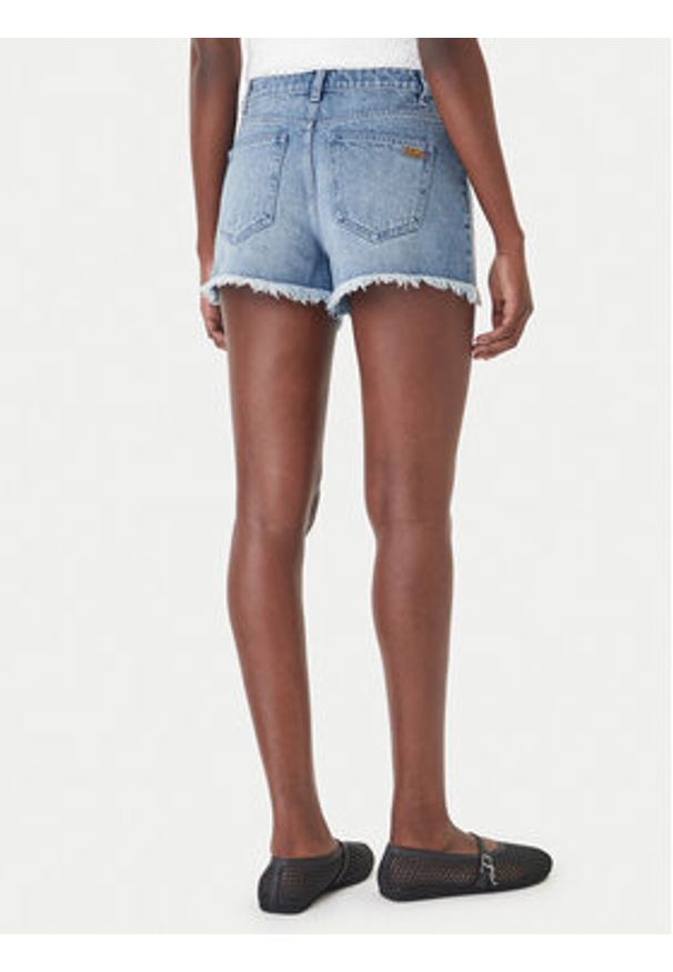 MICHAEL Michael Kors Szorty jeansowe MS6900MLAA Niebieski Regular Fit. Kolor: niebieski. Materiał: bawełna