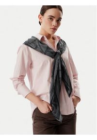 Calvin Klein Chusta Emblem Aop Contrast Lw Square Sc LV04F8077G Czarny. Kolor: czarny. Materiał: materiał #2