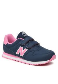 New Balance Sneakersy GV500NP1 Granatowy. Kolor: niebieski. Materiał: skóra #6