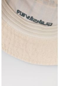 Quiksilver kapelusz bawełniany kolor beżowy. Kolor: beżowy. Materiał: bawełna #4