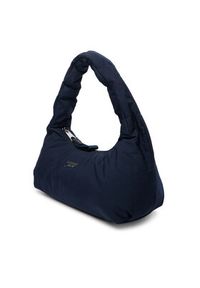 Tommy Jeans Torebka Metal Logo Padded Strap Shoulder Bag AW0AW18583 Granatowy. Kolor: niebieski #5