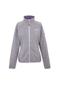 Regatta - Bluza Damska Ravenhill Full Zip Fleece Top. Kolor: biały, wielokolorowy, fioletowy