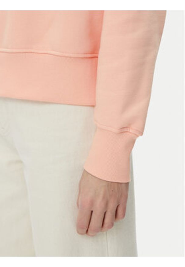 Guess Bluza W2YQ16 KBA11 Pomarańczowy Regular Fit. Kolor: pomarańczowy. Materiał: bawełna