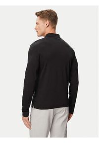 Calvin Klein Polo Supima LV04LH240G Czarny Slim Fit. Typ kołnierza: polo. Kolor: czarny. Materiał: bawełna #5