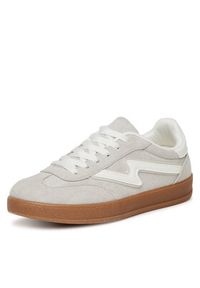 DeeZee Sneakersy AM25219 Szary. Kolor: szary. Materiał: skóra #7