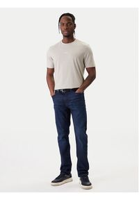 BOSS T-Shirt Tchup 50473278 Beżowy Relaxed Fit. Kolor: beżowy. Materiał: bawełna #2