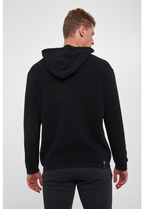 Armani Exchange - Sweter męski z kapturem ARMANI EXCHANGE. Typ kołnierza: kaptur