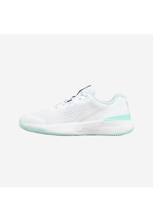 Buty tenisowe damskie Wilson Intrigue Pro na każdą nawierzchnię. Materiał: mesh. Szerokość cholewki: normalna. Sport: tenis