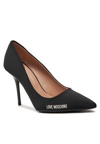 Love Moschino - LOVE MOSCHINO Szpilki JA10089G0IIM0000 Czarny. Kolor: czarny. Materiał: materiał. Obcas: na szpilce #2