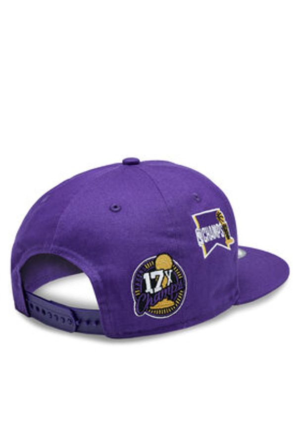 New Era Czapka Champions Patch 950 Lakers 60364222 Fioletowy. Kolor: fioletowy. Materiał: bawełna, materiał