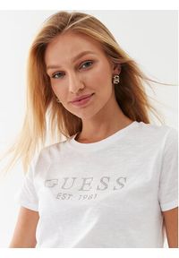 Guess T-Shirt W3GI76 K8G01 Biały Regular Fit. Kolor: biały. Materiał: bawełna #2